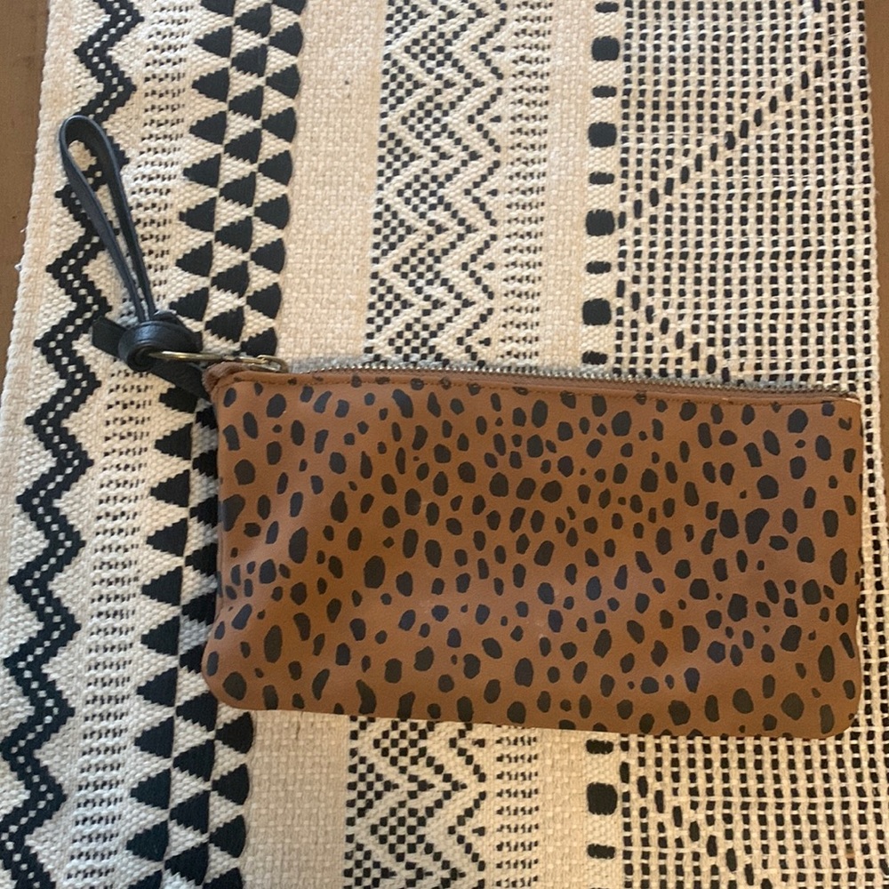 Target Universal Threads Leopard Clutch Wallet